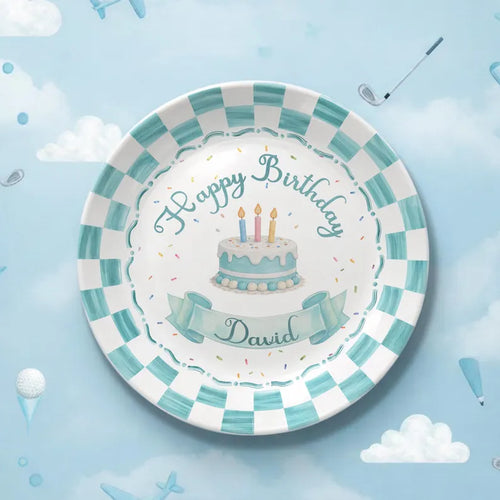 Personalized Birthday Plate Gift P197O10