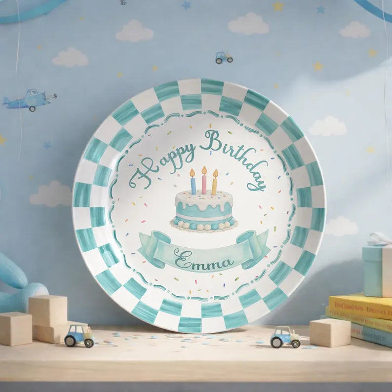 Personalized Birthday Plate Gift P197O10