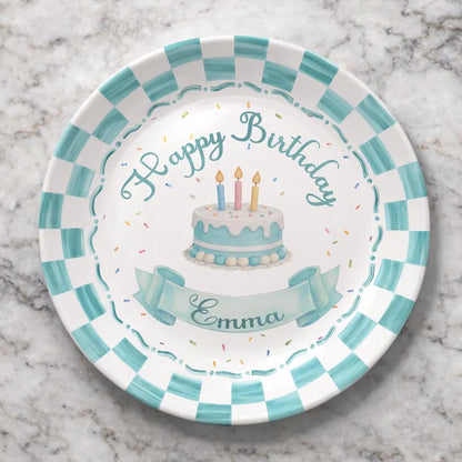 Personalized Birthday Plate Gift P197O10