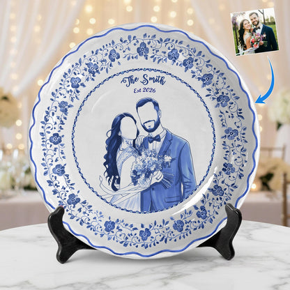 Personalized Wedding gifts Custom Couple Portrait P19ENH0