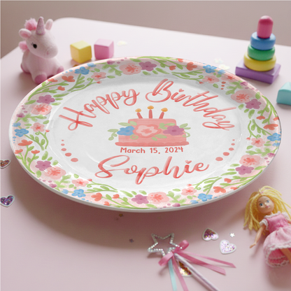 Personalized Birthday Plate Gift P212QTB0