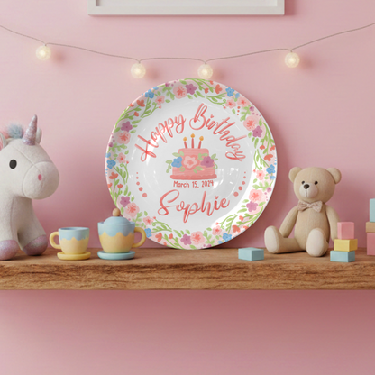 Personalized Birthday Plate Gift P212QTB0