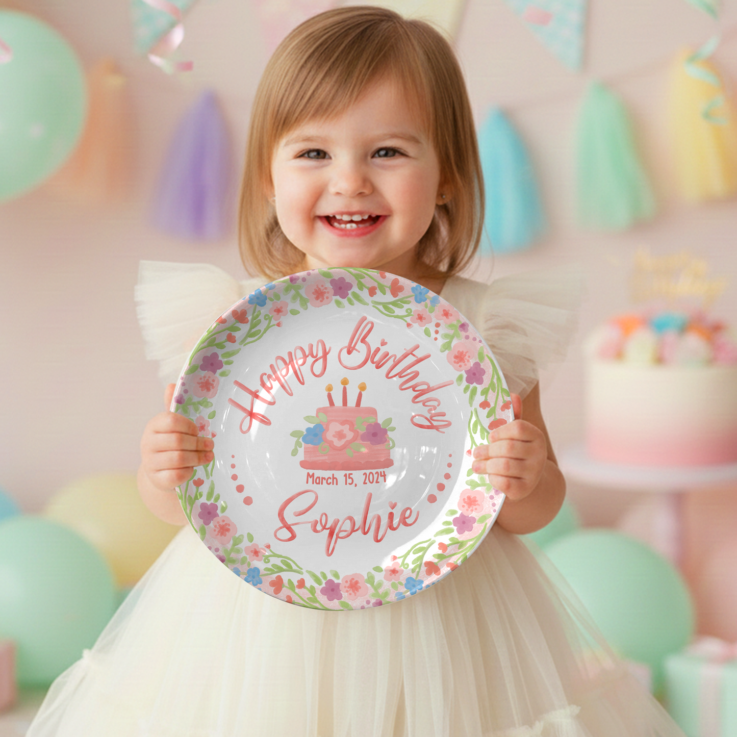 Personalized Birthday Plate Gift P212QTB0