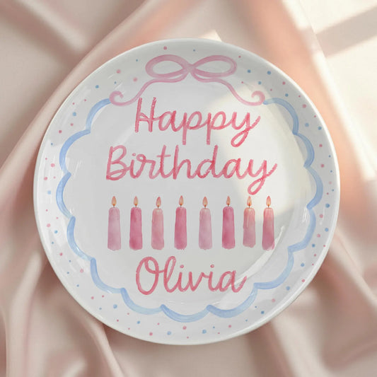 Personalized Birthday Plate Gift P2267200