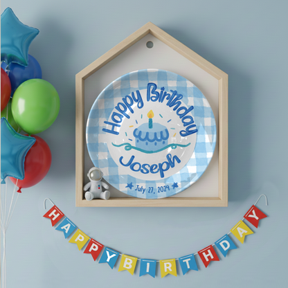 Personalized Birthday Plate Gift P27IE00
