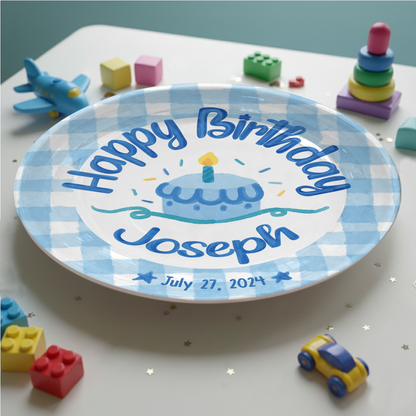 Personalized Birthday Plate Gift P27IE00