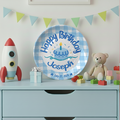 Personalized Birthday Plate Gift P27IE00
