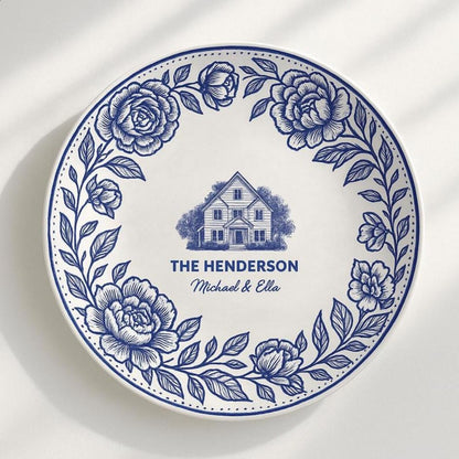 Personalized House Plate Decorative P514LDH0