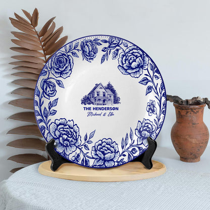 Personalized House Plate Decorative P514LDH0