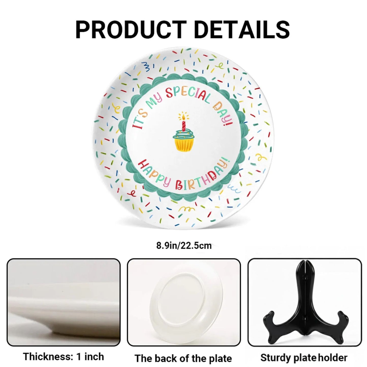 Personalized Birthday Plate Gift P625GKB0