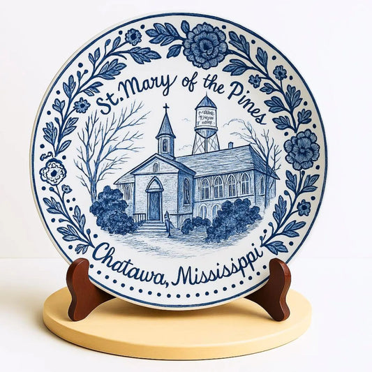 Personalized House Plate Decorative D45BNCTT