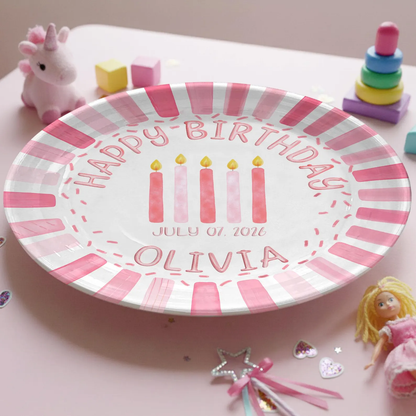 Personalized Birthday Plate Gift P427CYE0