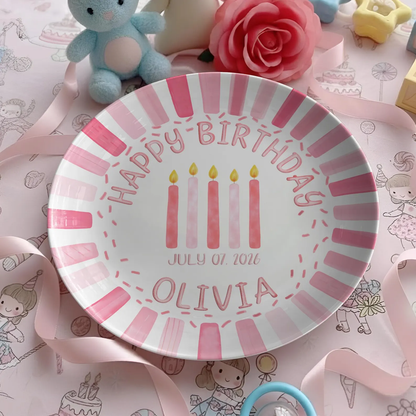 Personalized Birthday Plate Gift P427CYE0