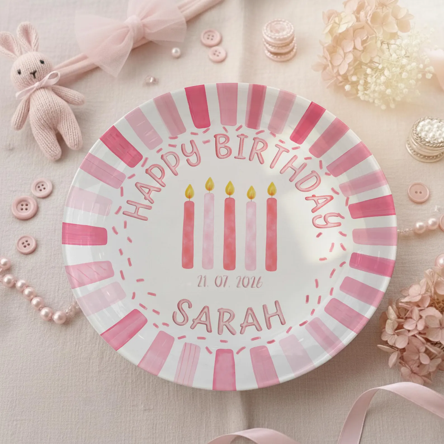Personalized Birthday Plate Gift P427CYE0