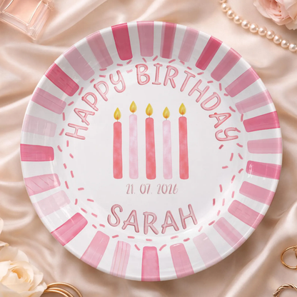 Personalized Birthday Plate Gift P427CYE0