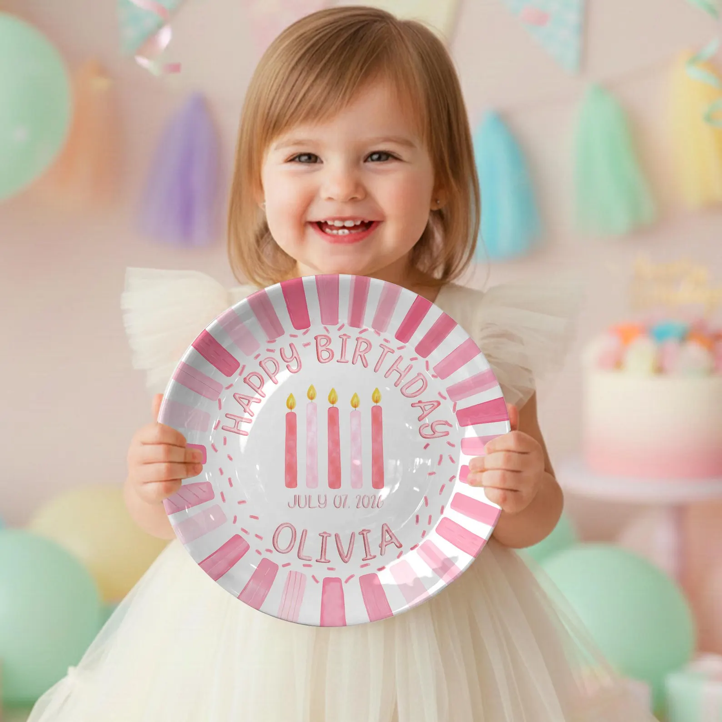 Personalized Birthday Plate Gift P427CYE0