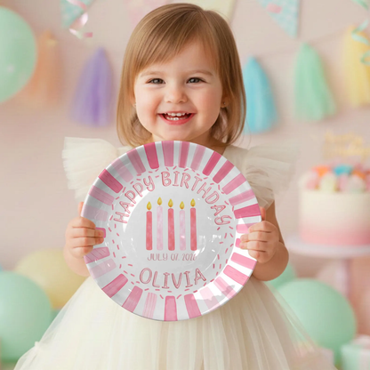 Personalized Birthday Plate Gift P427CYE0