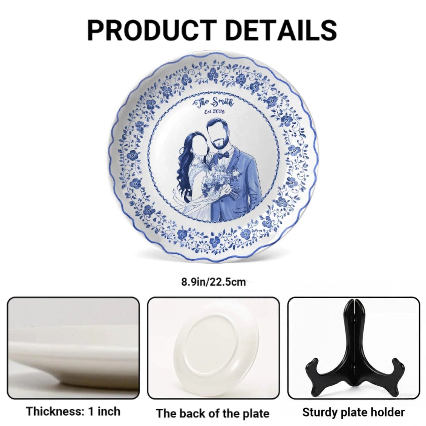 Personalized Wedding gifts Custom Couple Portrait P19ENH0